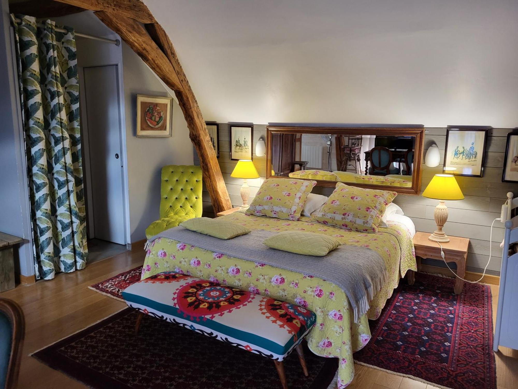 Bed and Breakfast Les Glycines Ury Esterno foto