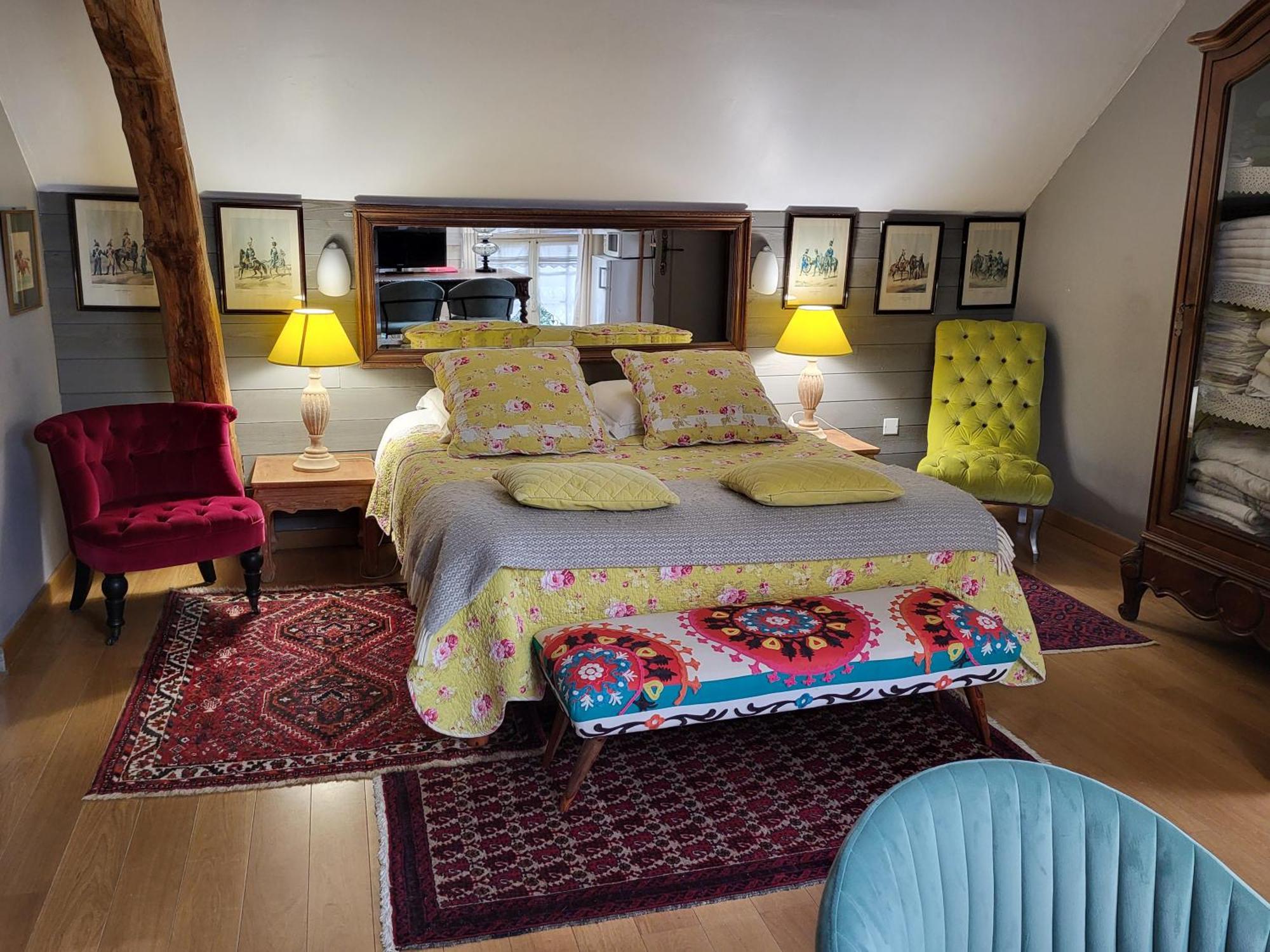 Bed and Breakfast Les Glycines Ury Esterno foto